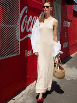 Sandnes 2604 Nr. 10 - Roselyn Long Dress — detaliu model tricotat Sandnes Garn