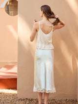Sandnes 2604 Nr. 1 - Adeline Singlet — detaliu model tricotat Sandnes Garn