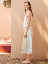 Sandnes 2604 Nr. 1 - Adeline Singlet — detaliu model tricotat Sandnes Garn