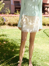 Sandnes 2604 Nr. 5 - Lyra Sweater — detaliu model tricotat Sandnes Garn