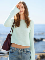 Sandnes 2604 Nr. 5 - Lyra Sweater — detaliu model tricotat Sandnes Garn