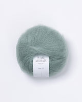 Pearl Mohair fir kid mohair mătase culoare 712 Spruce verde Majo Garn
