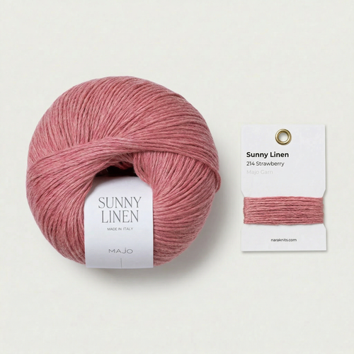 Мостра Sunny Linen — мостра натурална прежда | Nara Knits