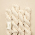 Pascuali NEPAL - 60% органичен памук и 40% лен Wool White — детайл на преждата Pascuali