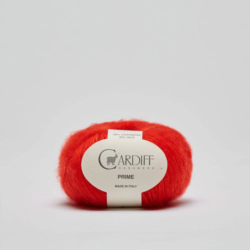 Cardiff Prime прежда 68% кашмир, 32% коприна, цвят 146 Hermes Cardiff Cashmere