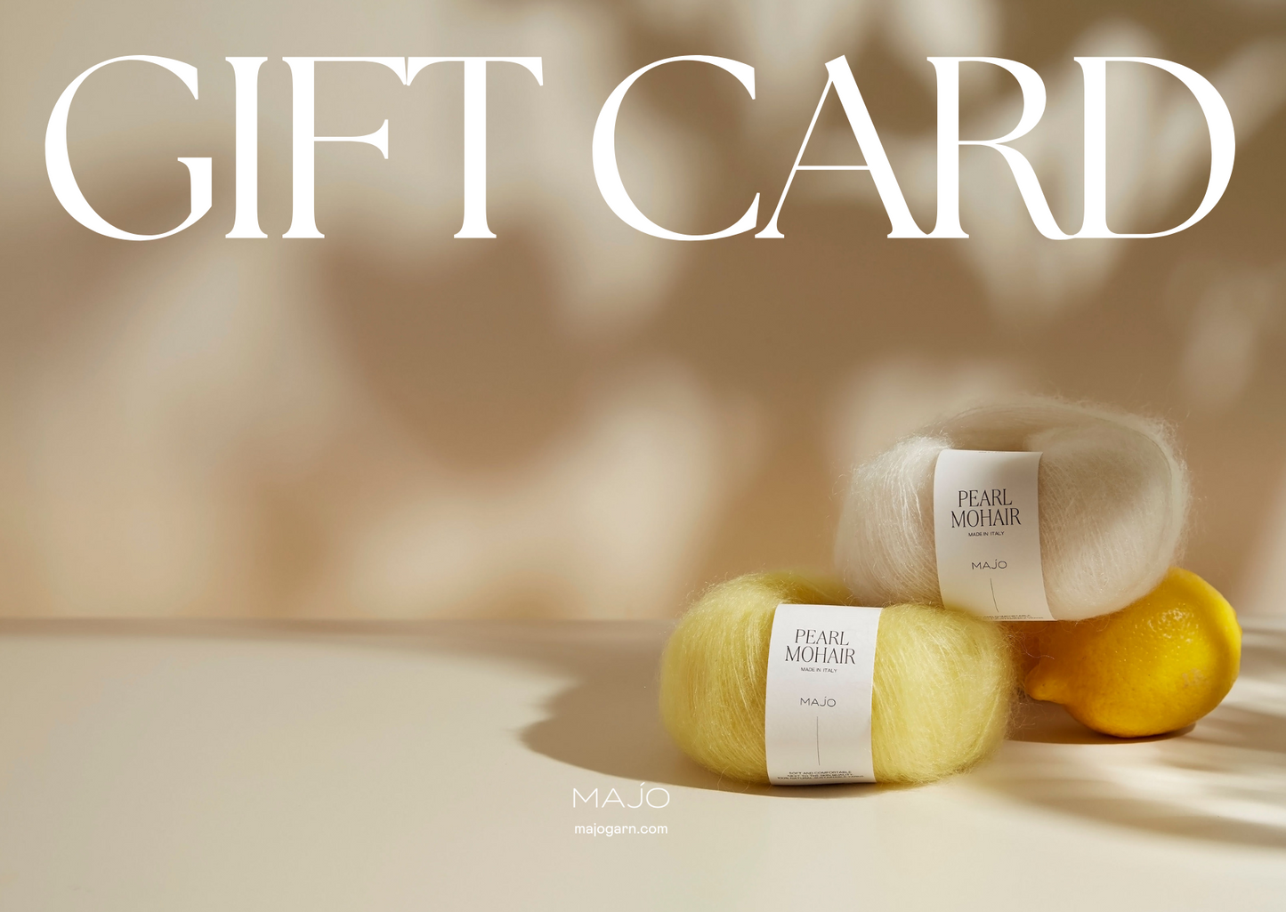 MAJO GARN Gift Card