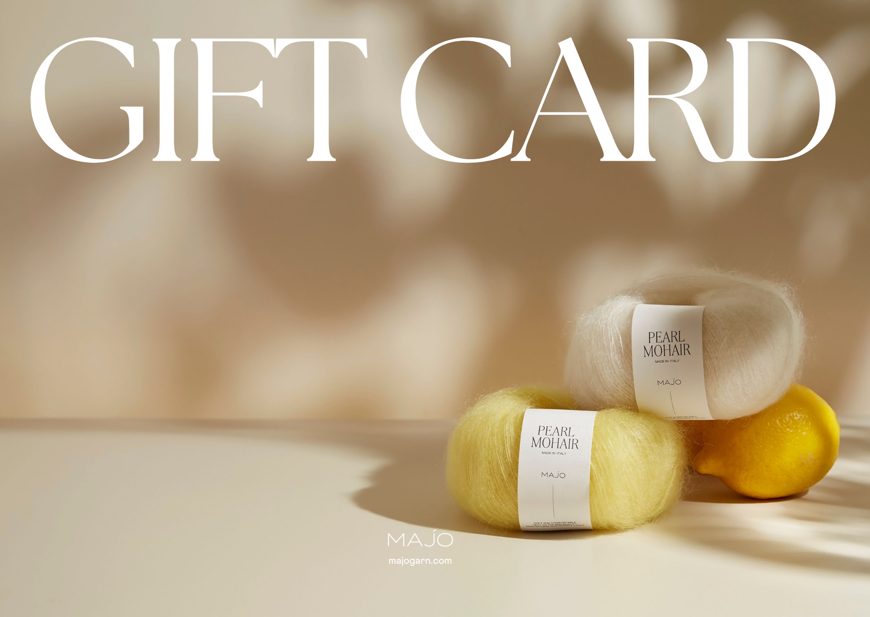 MAJO GARN Gift Card