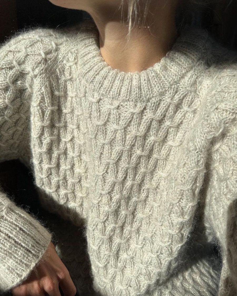 Jenny Sweater, tipar PetiteKnit