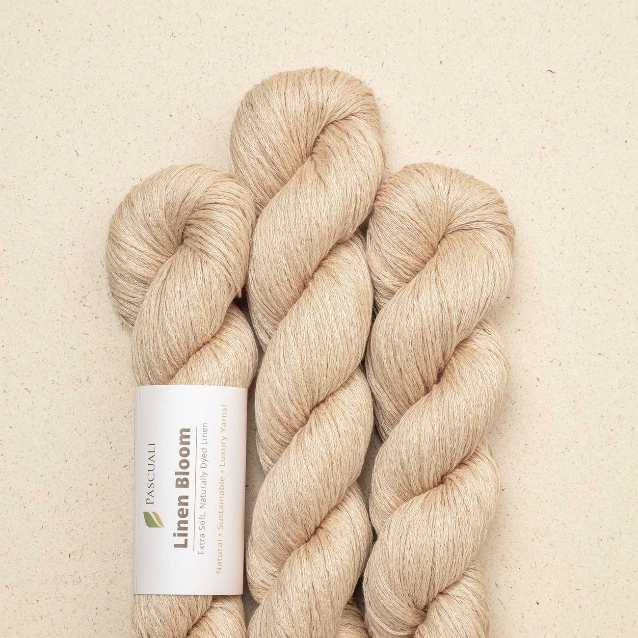 Pascuali LINEN BLOOM - 100% in organic Fairy Dust — detaliu fir Pascuali