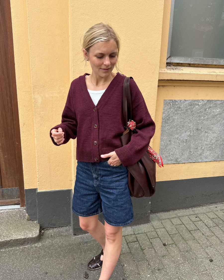 Scarlet Cardigan, tipar PetiteKnit